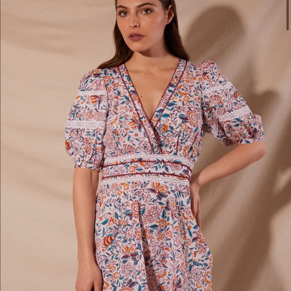 Poupette Short sleeve mini dress - Picture 1 of 4